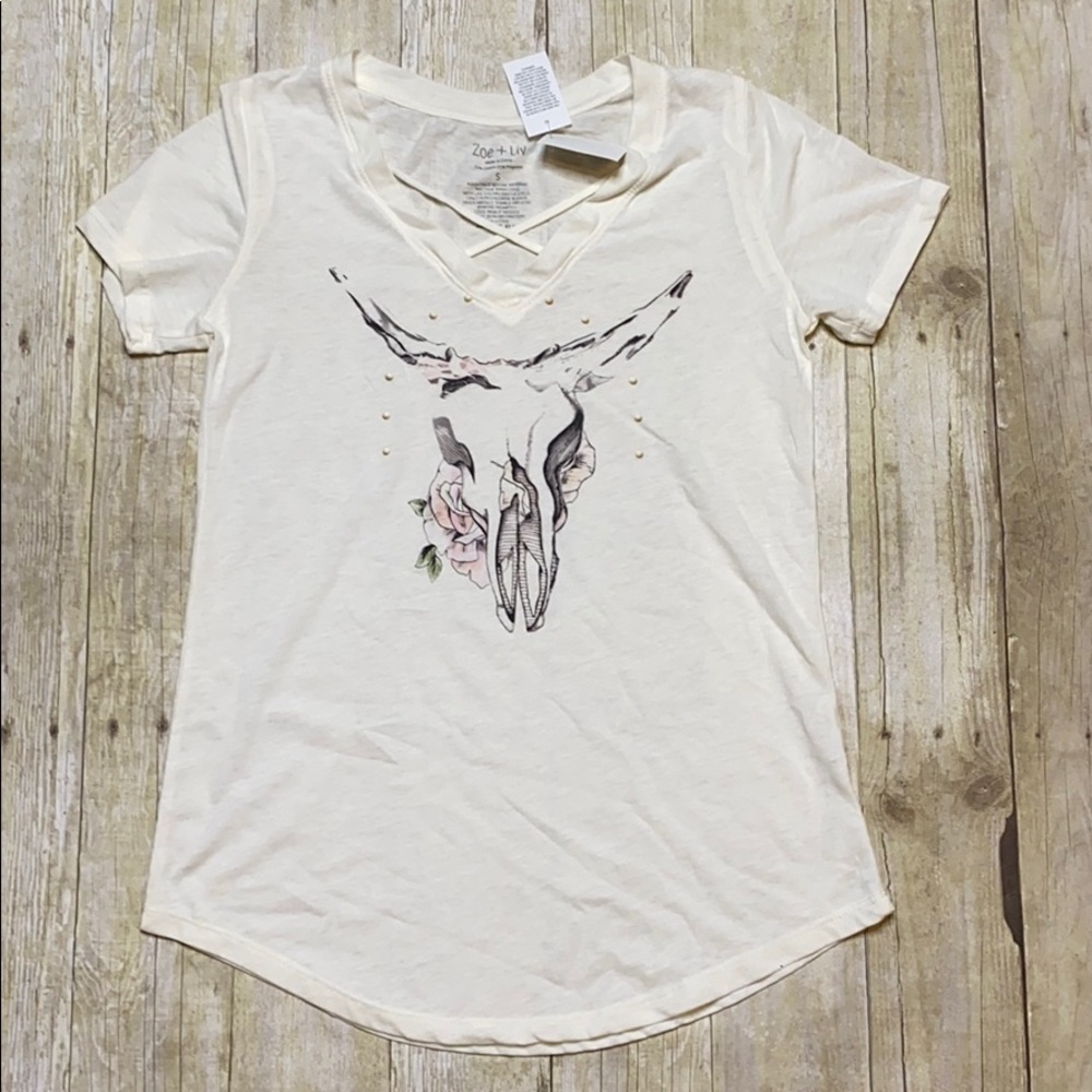 Zoe + Liv Short Sleeve Shirt